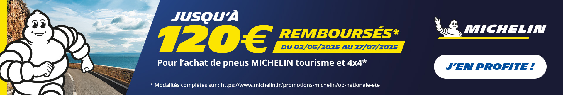Offre de remboursement MICHELIN