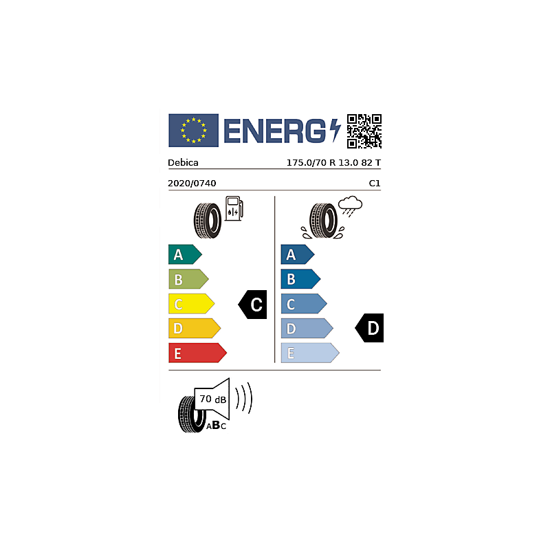 Vignette énergétique Debica Debica Passio 2 ECOBUDGET 13"