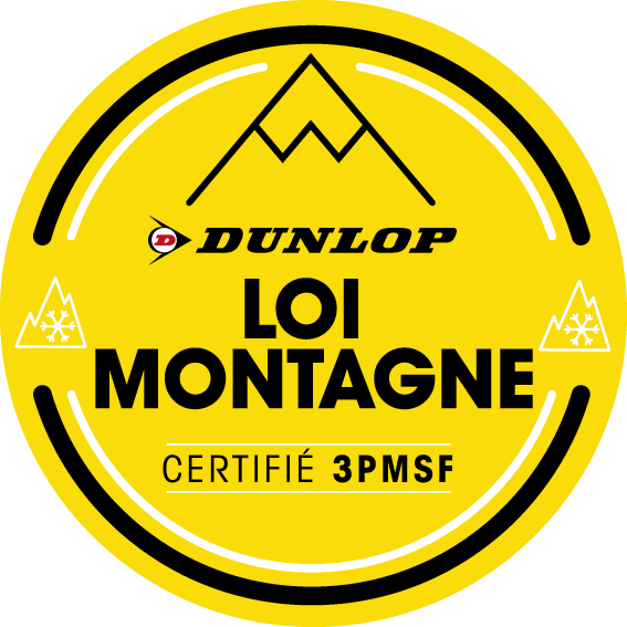 Dunlop badge loi montagne